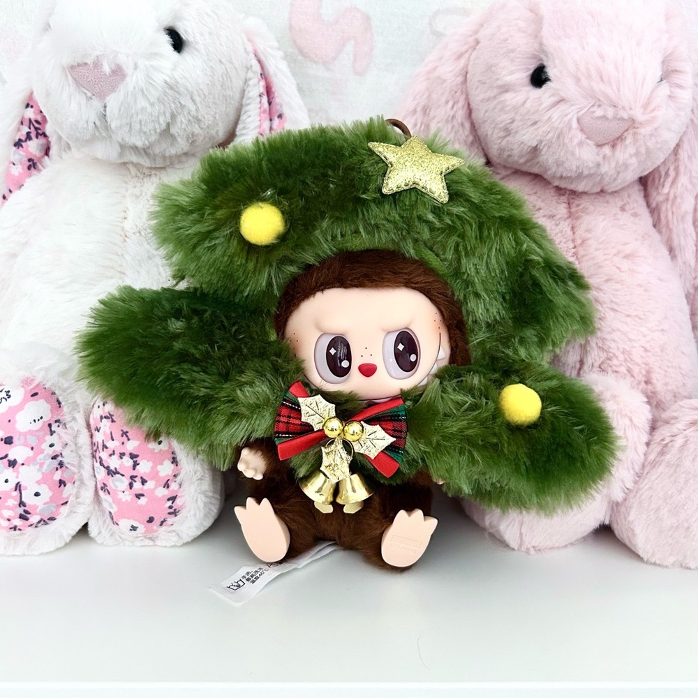 ♡ FREE w/ $35+ Purchase ♡ Labubu Christmas Wreath Accessory Outfit